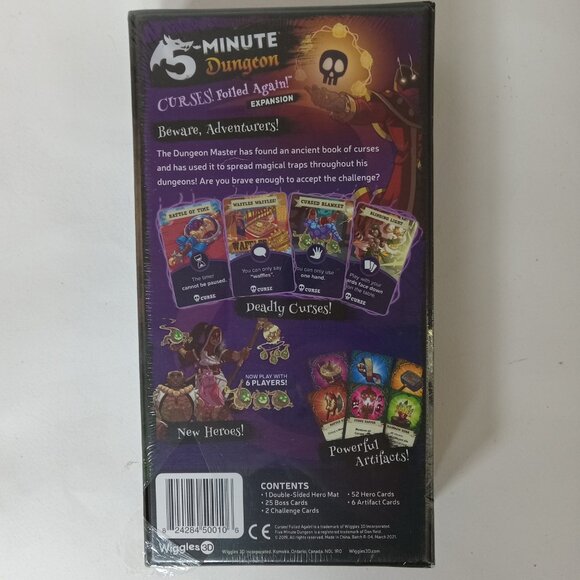 5-Minute Dungeon: Curses! Foiled Again! Expansion Curses Expansion New Wiggles - Picture 12 of 16